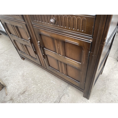 2340 - A REPRODUCTION COURT CUPBOARD, 48