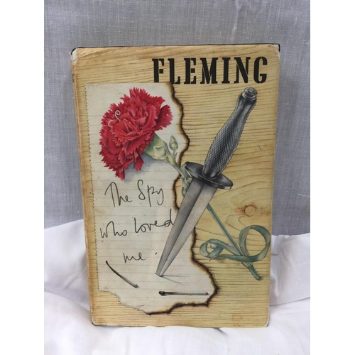 15 - A FIRST EDITION (6TH IMPRESSION) JAMES BOND NOVEL - THE SPY WHO LOVED ME BY IAN FLEMING, HARDBACK WI... 