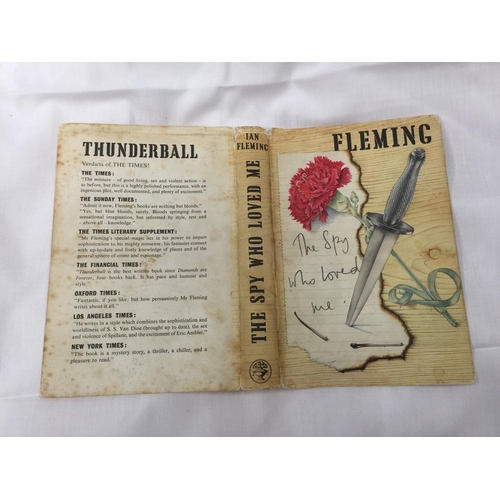 15 - A FIRST EDITION (6TH IMPRESSION) JAMES BOND NOVEL - THE SPY WHO LOVED ME BY IAN FLEMING, HARDBACK WI... 