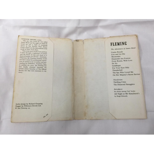 15 - A FIRST EDITION (6TH IMPRESSION) JAMES BOND NOVEL - THE SPY WHO LOVED ME BY IAN FLEMING, HARDBACK WI... 