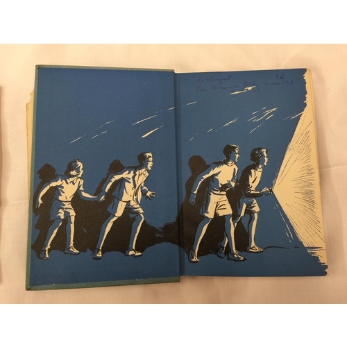 34 - A FIRST EDITION (THIRD IMPRESSION) FIVE RUN AWAY TOGETHER HARDBACK WITH DUST JACKET BY ENID BLYTON -... 