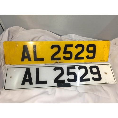 36 - A PRIVATE REGISTATION AL 2529