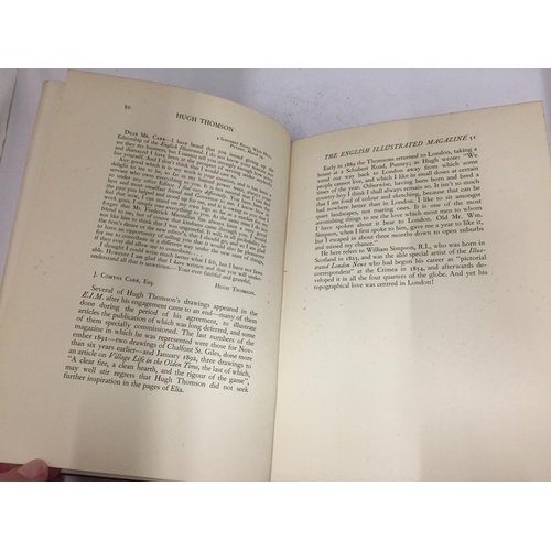 71 - A 1931 EDITION HARDBACK EDITION OF HUGH THOMPSON, HIS ART, HIS LETTERS AND HIS CHARM