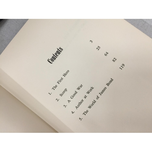 105 - A FIRST EDITION COPY, 'IAN FLEMING THE SPY WHO CAME IN WITH THE GOLD' BY HENRY A ZEIGER