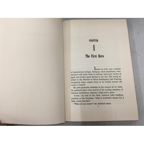 105 - A FIRST EDITION COPY, 'IAN FLEMING THE SPY WHO CAME IN WITH THE GOLD' BY HENRY A ZEIGER