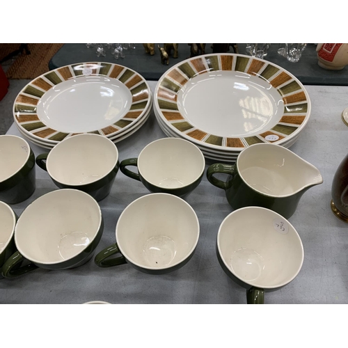 183 - A PART DINNER SERVICE 'LORD NELSON POTTERY'