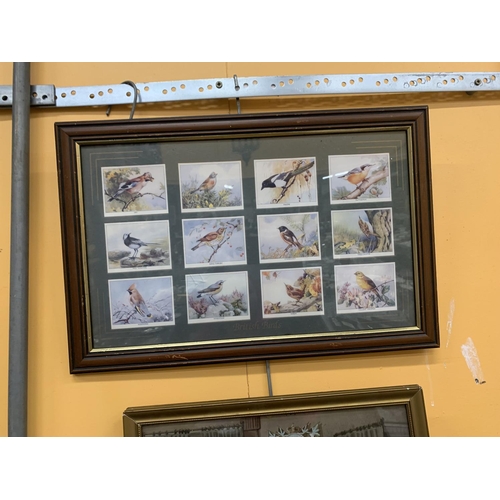 205 - AN AFRICAN HARDWOOD FISHING SPEAR (LACKING BARBS) WITH DECORATIVE TIP AND TURNED WOOD DECORATION, LE... 