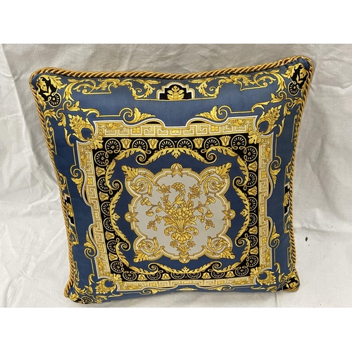 13 - A GIANNI VERSACE CUSHION  DESIGN CU21TV00021 SIZE 45CM X 45CM IN ORIGINAL BAG