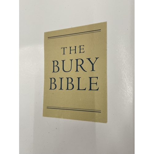 42 - A FIRST EDITION BURY BIBLE BY R M THOMPSON PUBLISHED BY THE BOYDELL PRESS YUSHODO CO. LTD 2001