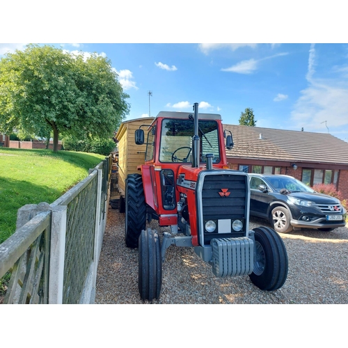 173 - A MASSEY FERGUSON 590 TRACTOR -UTF 234S 4762 HOURS THIS TRACTOR HAS BEEN THE SUBJECT OF A FULL, TWO ... 