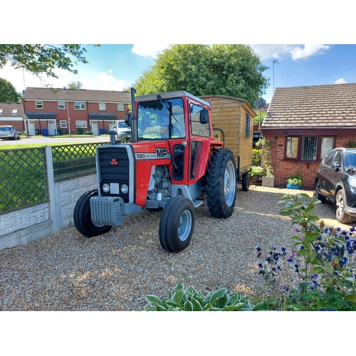 173 - A MASSEY FERGUSON 590 TRACTOR -UTF 234S 4762 HOURS THIS TRACTOR HAS BEEN THE SUBJECT OF A FULL, TWO ... 