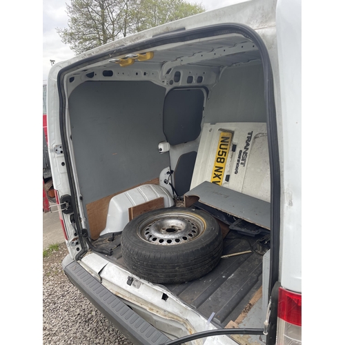 159 - A FORD TRANSIT CONNECT TDCI NU58 NXV APPROX 90000 MILES SPARES OR REPAIR SOLD AS SEEN NO VAT