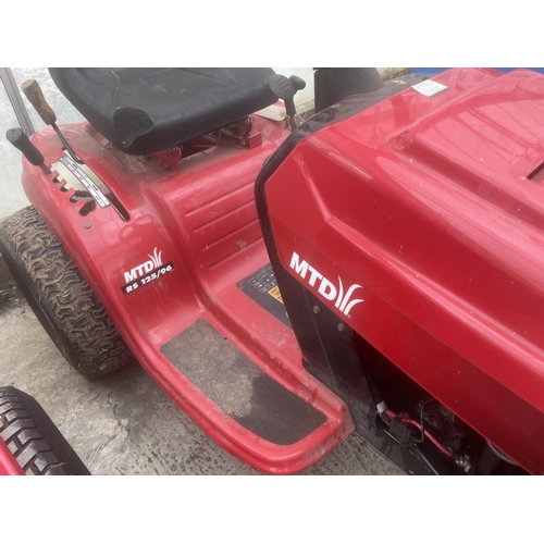 111 - MTD RS125/96 RIDE ON TRACTOR ONLY + VAT