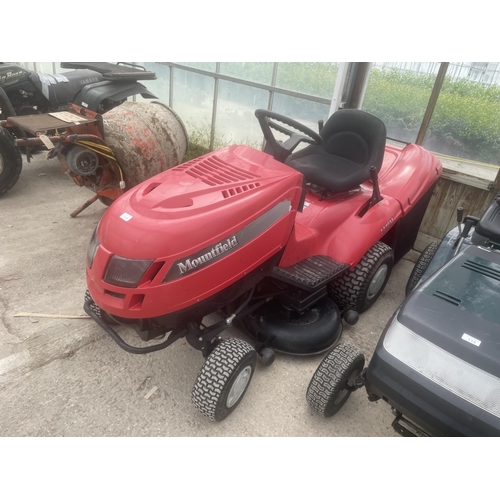 114 - MOUNTFIELD 1440M RIDE ON MOWER + VAT