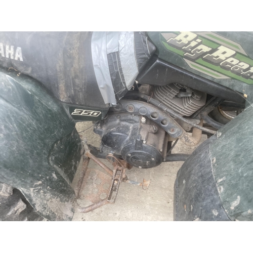 116 - YAMAHA BIG BEAR QUAD NEW BATTERY KEY IN THE OFFICE NOT REG - NO VAT