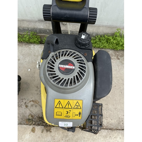 32 - TECUMSEN PRESSURE WASHER + VAT