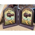 CAPT. JACOBS Flying Club ヴィンテージサインボード Captain Jacobs Flying Club - Vintage Wooden Sign - Aviation