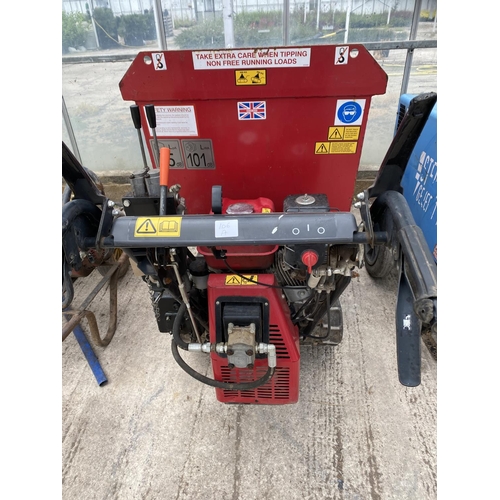 106A - 2018 HONDA TD500HL MINI DUMPER ONE OWNER VERY LITTLE USED NO VAT