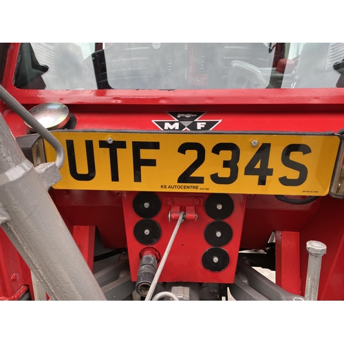 173 - A MASSEY FERGUSON 590 TRACTOR -UTF 234S 4762 HOURS THIS TRACTOR HAS BEEN THE SUBJECT OF A FULL, TWO ... 