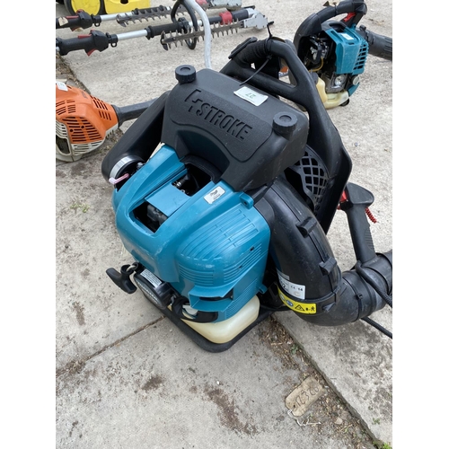 27 - MAKITA BBX MM4 7600 BACK PACK BLOWER + VAT