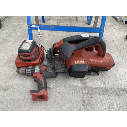 353 - HILTI WSC70A36 SAW & DRILL   GWO    NO  VAT