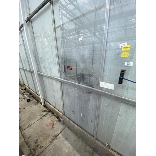 382 - PERSPEX DOOR  NO VAT