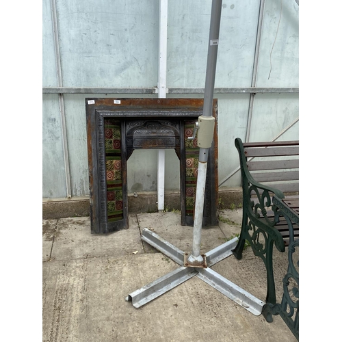 384 - PARASOL UMBRELLA STAND  NO VAT