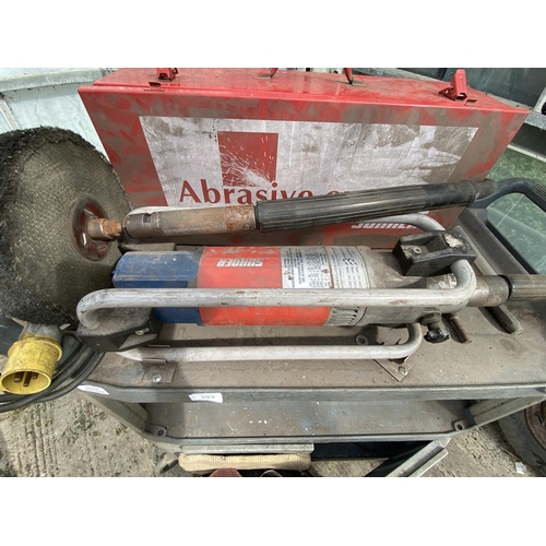 393 - SUHNER  BUFFER ABRASIVE EXPERT AND BRUSHES  NO VAT