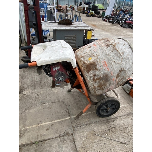 85 - BELLE CEMENT MIXER  NO  VAT