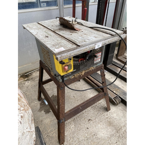 88 - DELTA 254mm TABLE SAW   NO  VAT