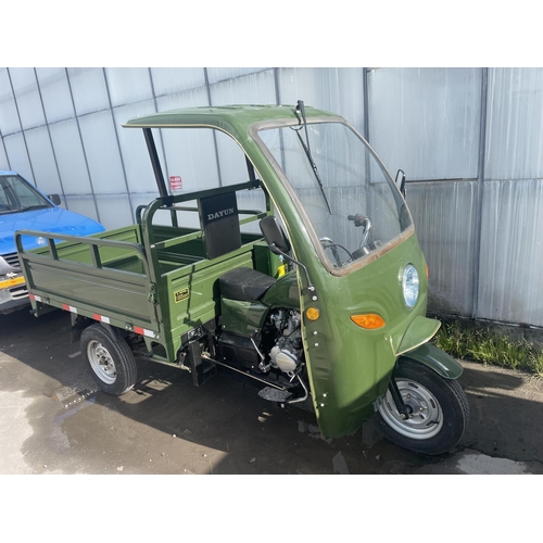 152 - A 2018 DAYUN 150/2002H TUK TUK WITH PICK UP BACK 8 KILO METRES (APPROX 5 MILES )NO LOG BOOK WHILST A... 