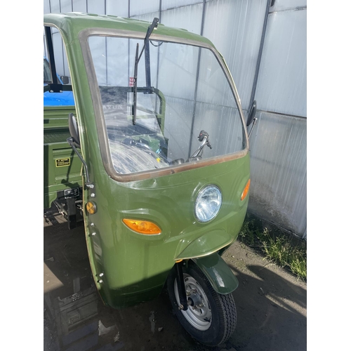 152 - A 2018 DAYUN 150/2002H TUK TUK WITH PICK UP BACK 8 KILO METRES (APPROX 5 MILES )NO LOG BOOK WHILST A... 