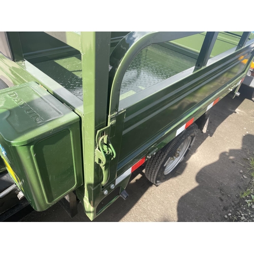 152 - A 2018 DAYUN 150/2002H TUK TUK WITH PICK UP BACK 8 KILO METRES (APPROX 5 MILES )NO LOG BOOK WHILST A... 