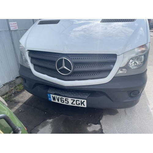 153 - MERCEDES SPRINTER 313 CDI DROP SIDE LORRY WITH TAIL LIFT WV65 ZGK 2 KEYS 163360 MILES FIRST REG 08/1... 