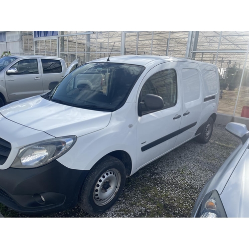 160 - MERCEDES CITAN YB65 KYE FIRST REG 24/11/15 MOT 14/12/22 98771 HOURS TWO KEYS + VAT WHILST ALL DESCRI... 