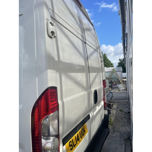 162 - CITRON RELAY 35 L3H3 HDI PANEL VAN APPROX 69000 MILES REG SL14 UOK 6 SPEED 2.2 DIESEL 130 PS MOT AUG... 