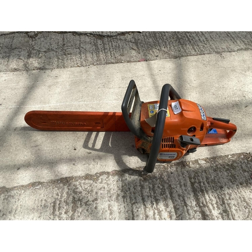 807 - HUSQUVANA 235 CHAINSAW  +  VAT