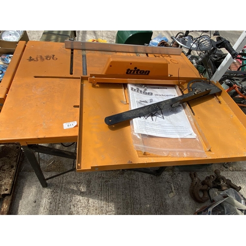 811 - TITAN SAW BENCH  NO VAT