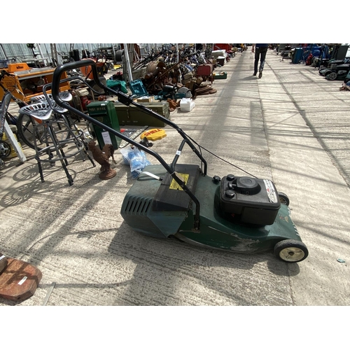 851 - HAYTER  HARRIER 48 PETROL  LAWN MOWER GOOD WORKING ORDER  NO VAT