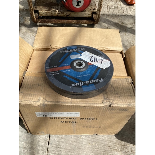 865 - 50 PCE 180 GRINDING (METAL) DISCS  +  VAT