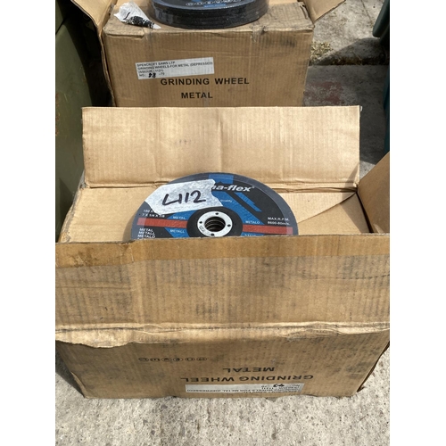 866 - 50 PCE 230 GRINDING (METAL) DISCS  +  VAT