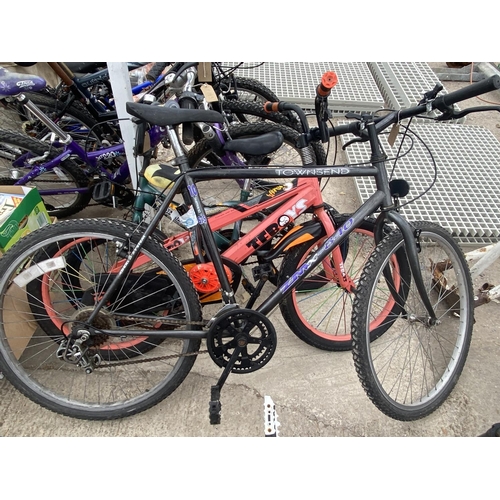 884 - PUSH BIKES X 4  NO VAT