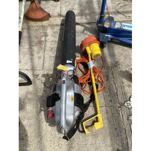 896 - ELECTRIC STRIMMER AND SPEAR AND JACKSON BLOWER  NO VAT