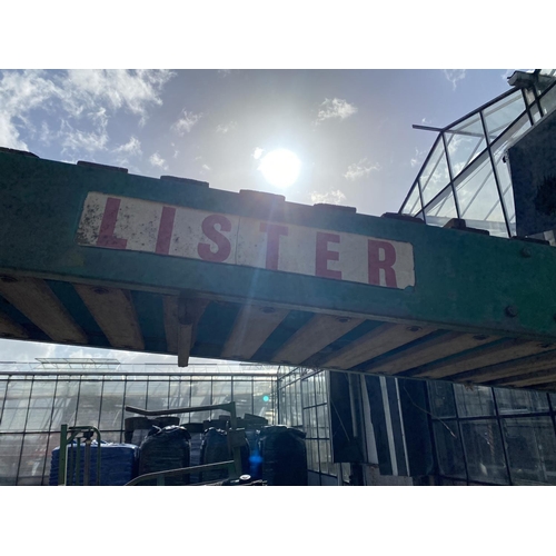 258 - LISTER BALE ELEVATOR WITH EXTENSION  NO VAT