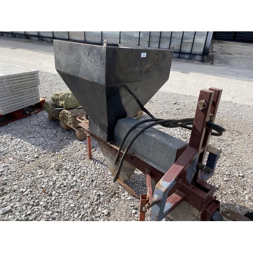 266 - DRAINING MACHINE WITH STONE SHOOT  + VAT