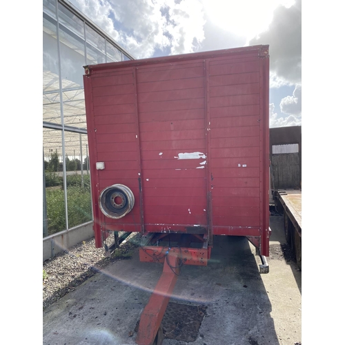 268 - CATTLE TRAILER 16' X 7'  + VAT