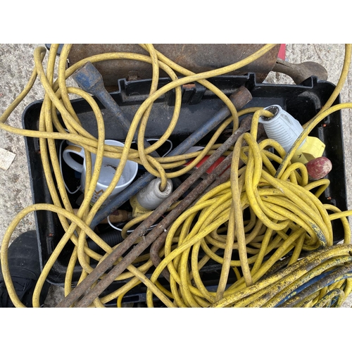 413 - EXTENSION LEADS-TOOLS ETC NO VAT