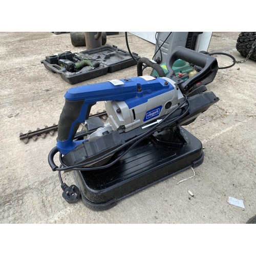 430 - RYOBI PETROL HORIZONTAL METAL SAW NO VAT