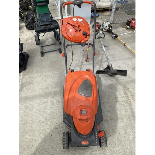 432 - A FLYMO EASY REEL ELECTRIC LAWNMOWER  NO VAT