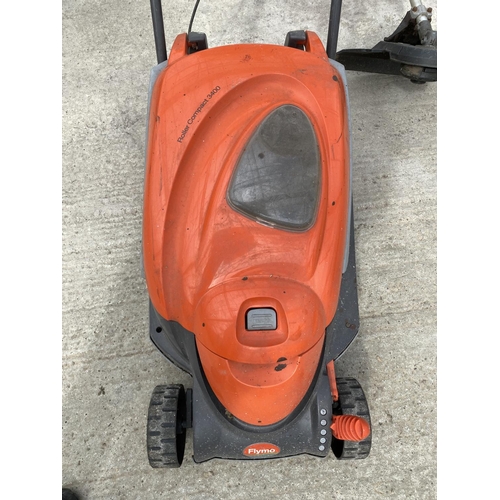 432 - A FLYMO EASY REEL ELECTRIC LAWNMOWER  NO VAT